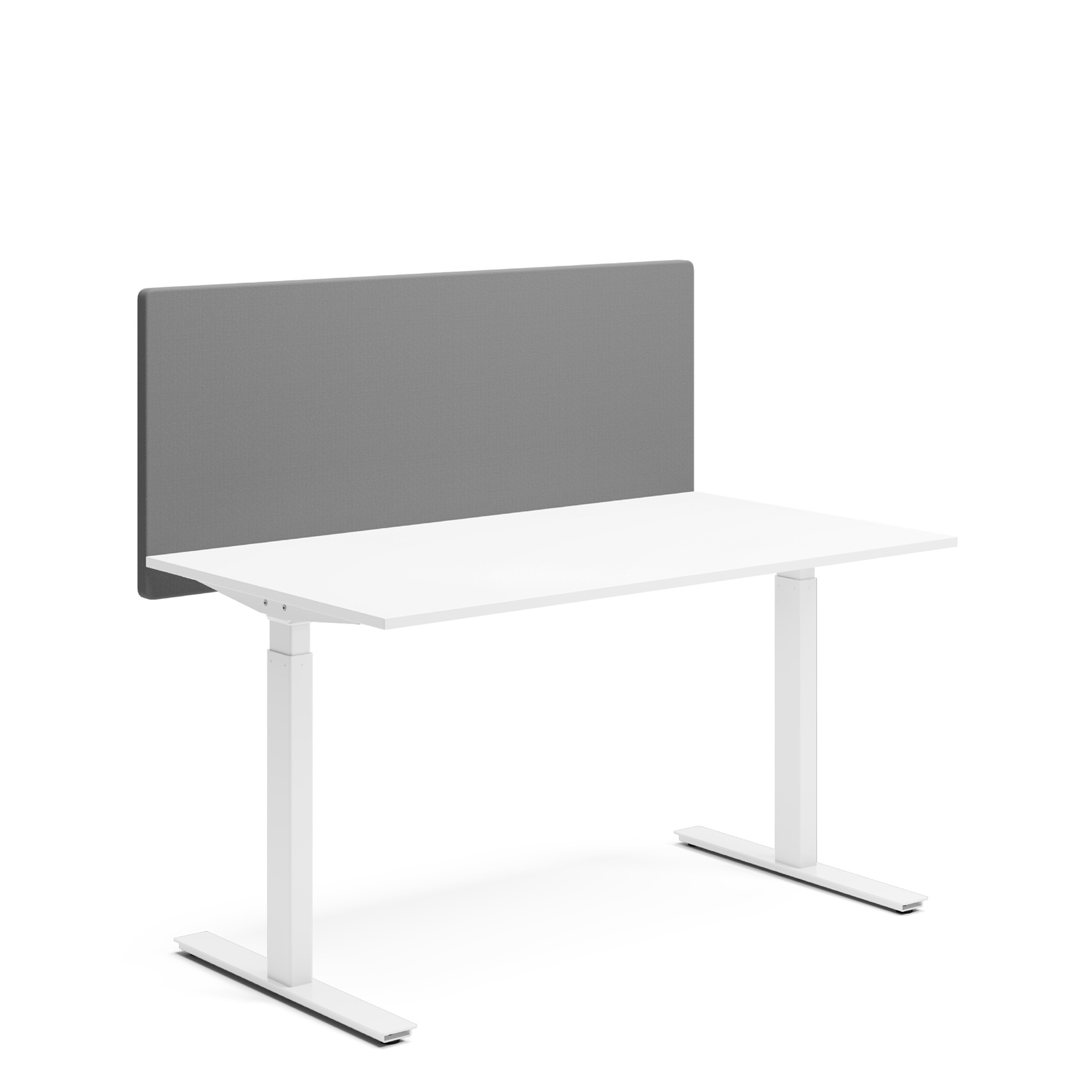Bordsskärm Alma 1400x600 Xpress grå 60003