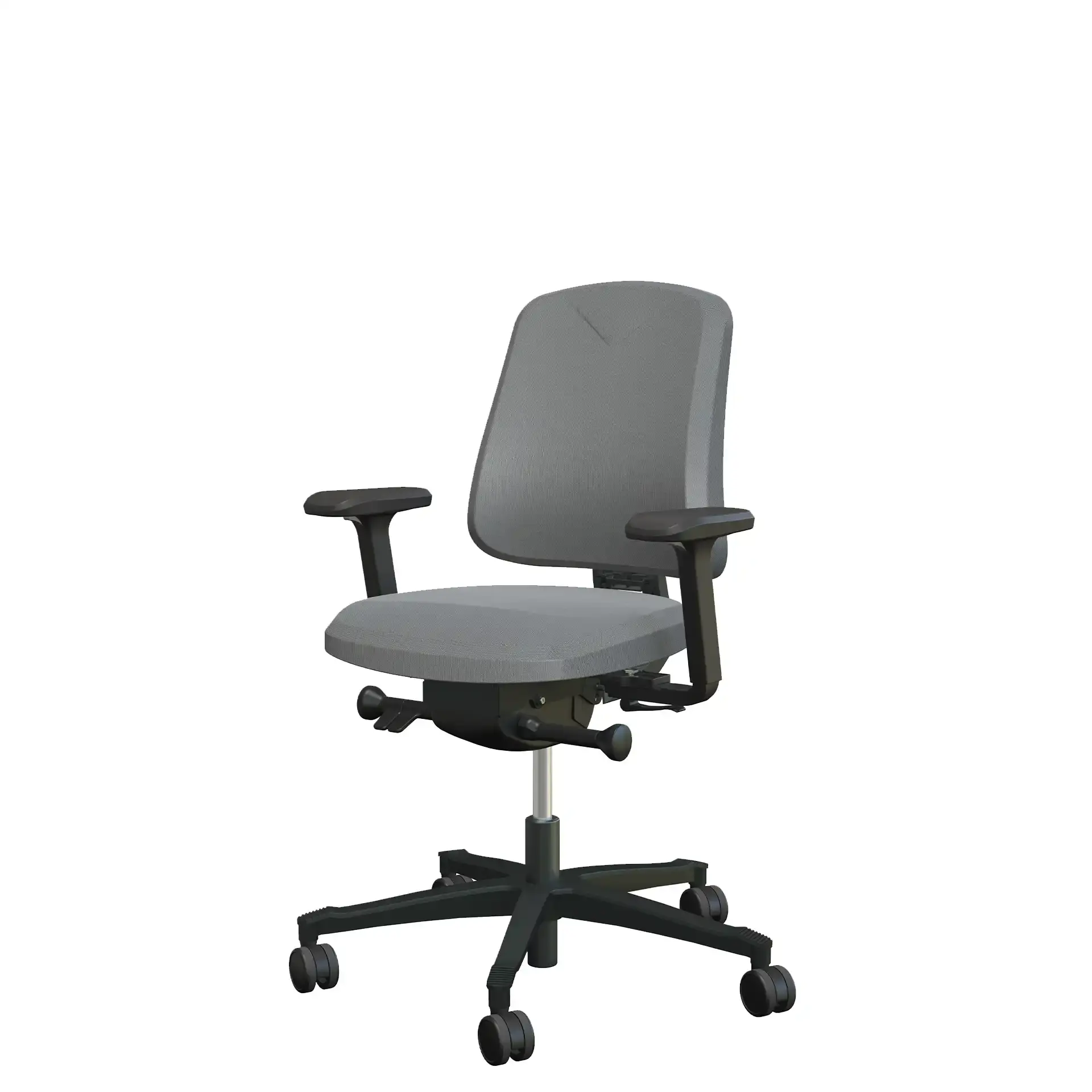 Ergonomic office chair Höganäs 260 in fabric Cura 60110 | Lanab