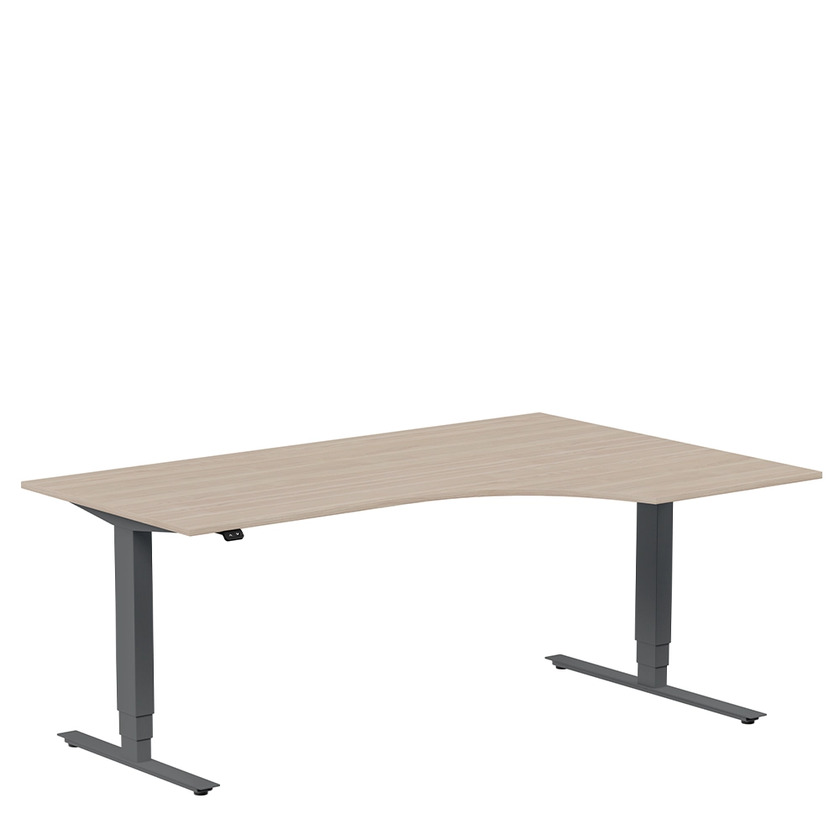 Ergofunk Max Right 1800 x 1200 ash/anthracite