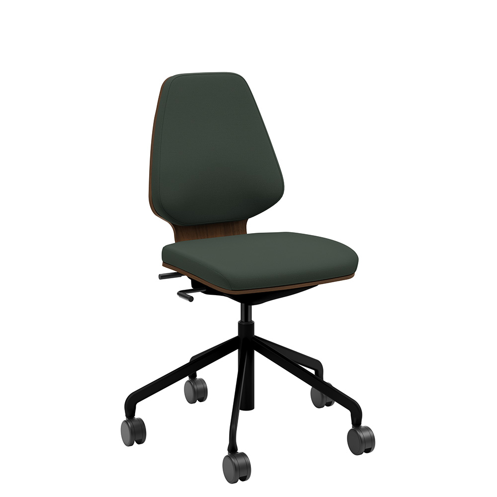 Råshult valnöt, stativ svart, prisgrupp designers