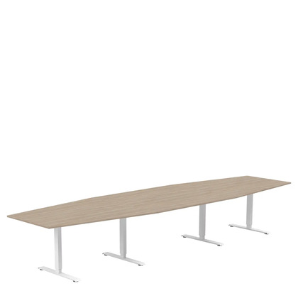 Konferensbord 4200 x 1200 x 800 med rektangulära ben