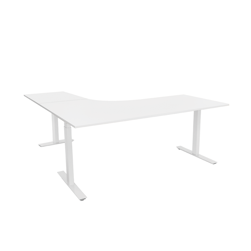 Ergofunk Smart 650 Vit 1800 X 1800 Höger