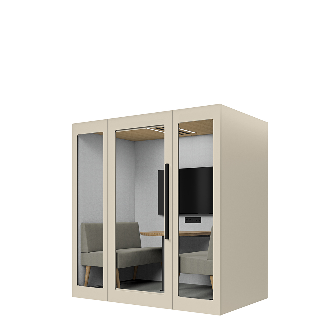Lugnet Pod Kvartett - Exteriör beige/Möbeltyg Cura 61259