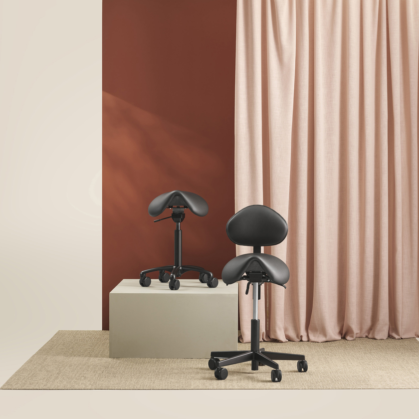 Polo Split med ryggstöd Puxx svart 5816