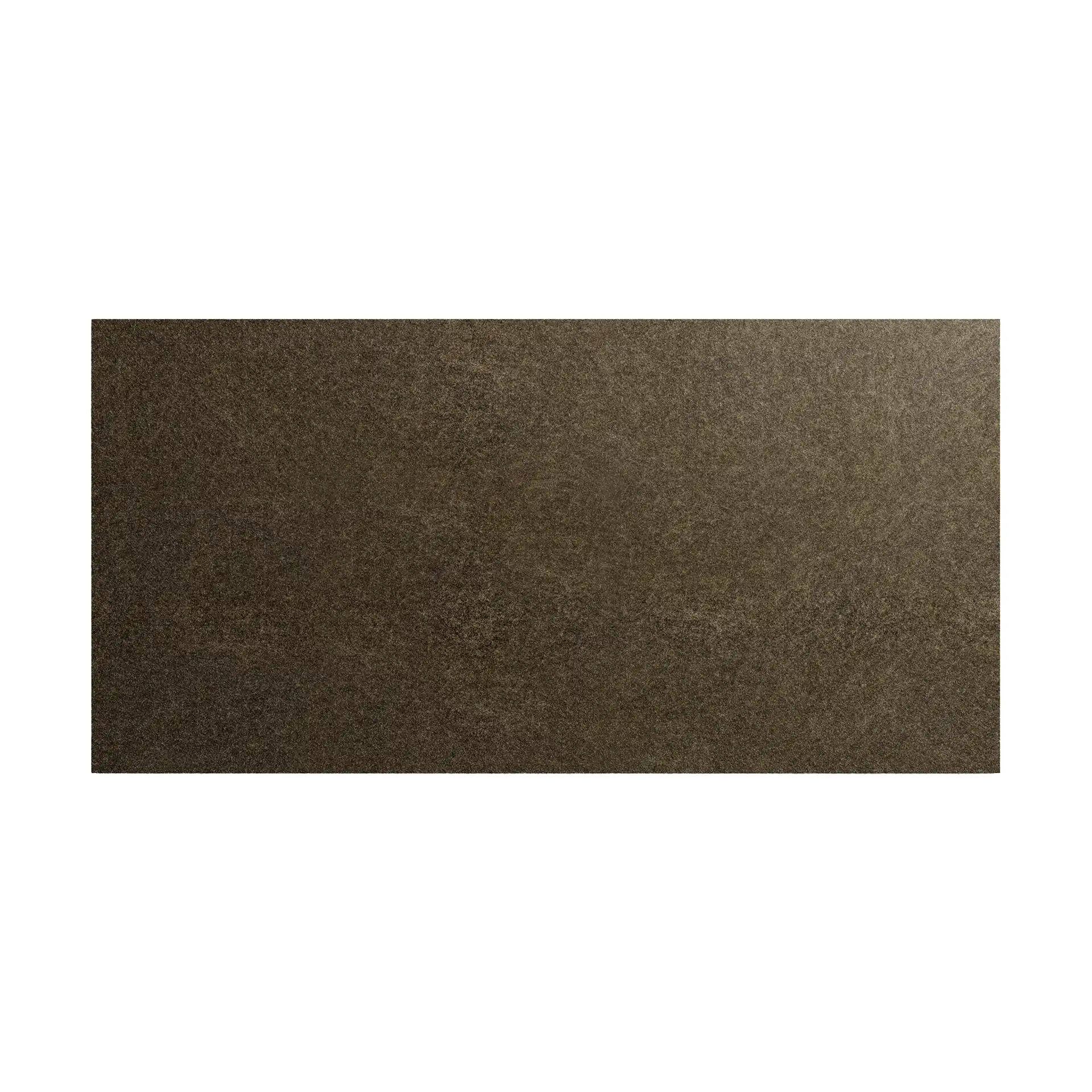 Väggabsorbent Solid i brun färg och rektangulär form.