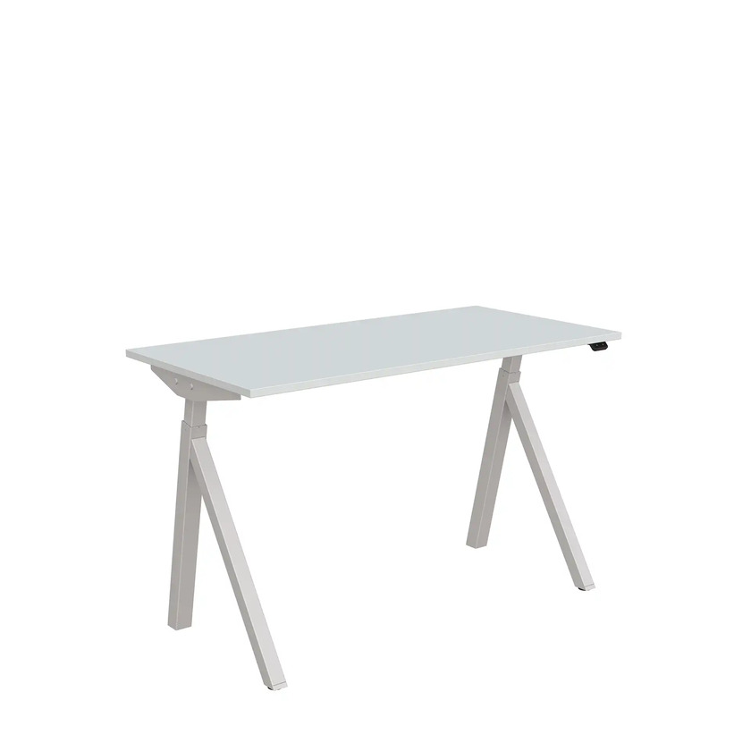 Ergofunk Mini Y - El 1200 x 600 ljusgrå/silver