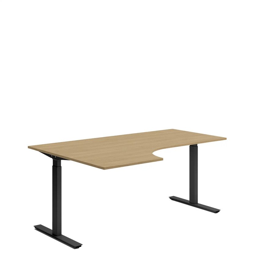 Ergofunk Smart 650 Svart 1800 X 1200 Vänster