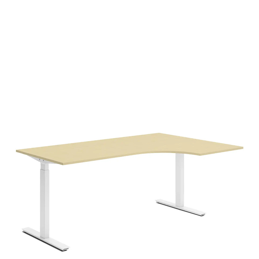 Ergofunk Smart 650 Vit 1800 X 1200 Höger