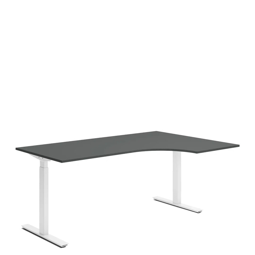 Ergofunk Smart 650 Vit 1800 X 1200 Höger