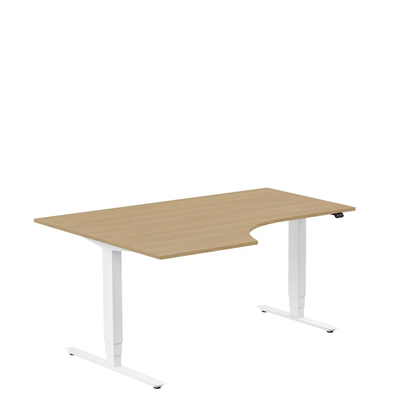 Ergofunk Max Left 1600 x 1200 oak/white