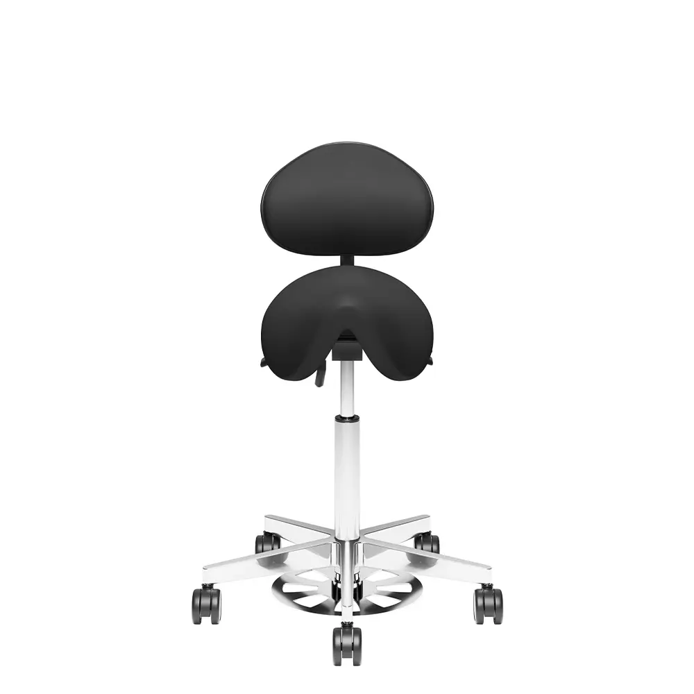 Polo S with backrest Puxx black 5816