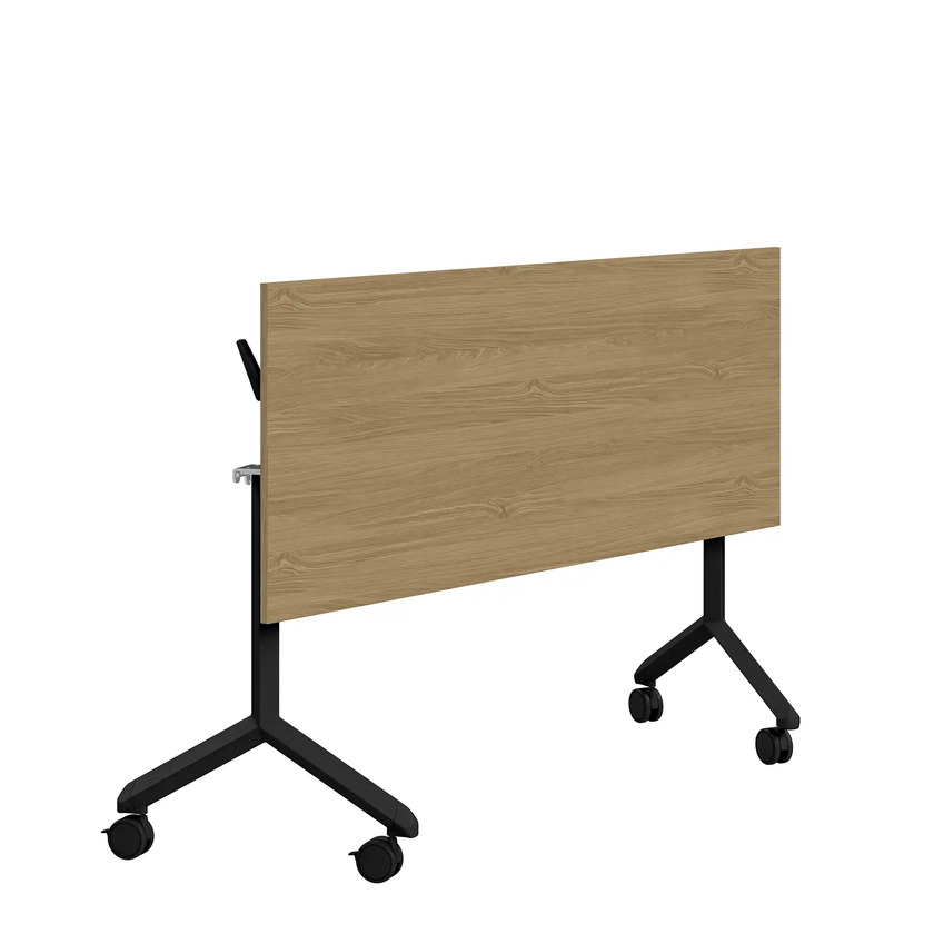 Fällbart bord Ergofunk Tilt 1600 x 600 ek/svart