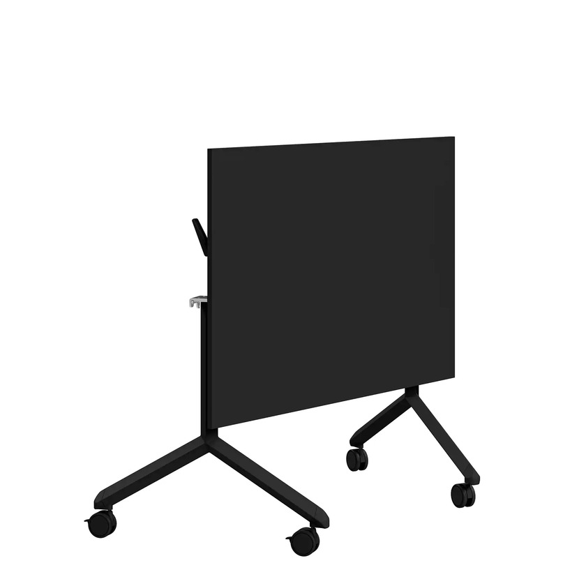 Fällbart bord Ergofunk Tilt 1200 x 800 svart/svart