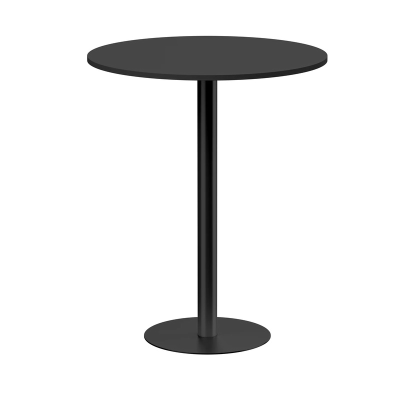 Bar table Ø900 mm black/black