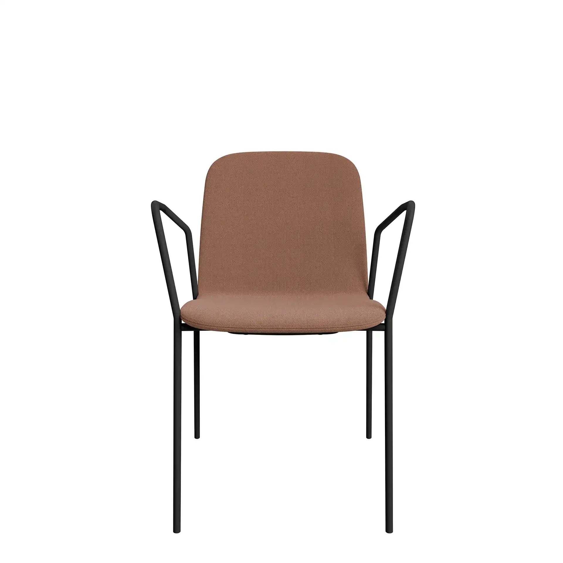 Lövhult karmstol Cura 61257/Svart stativ