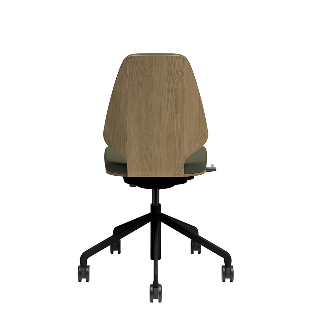 Råshult ek, stativ svart, prisgrupp designers