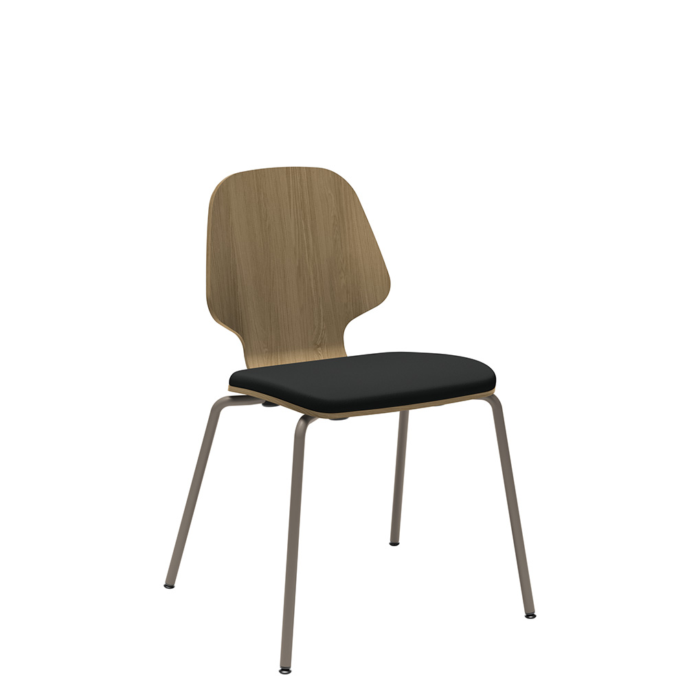 Råshult benstativ ek, stativ champagne, tyg Cura Loop 60999