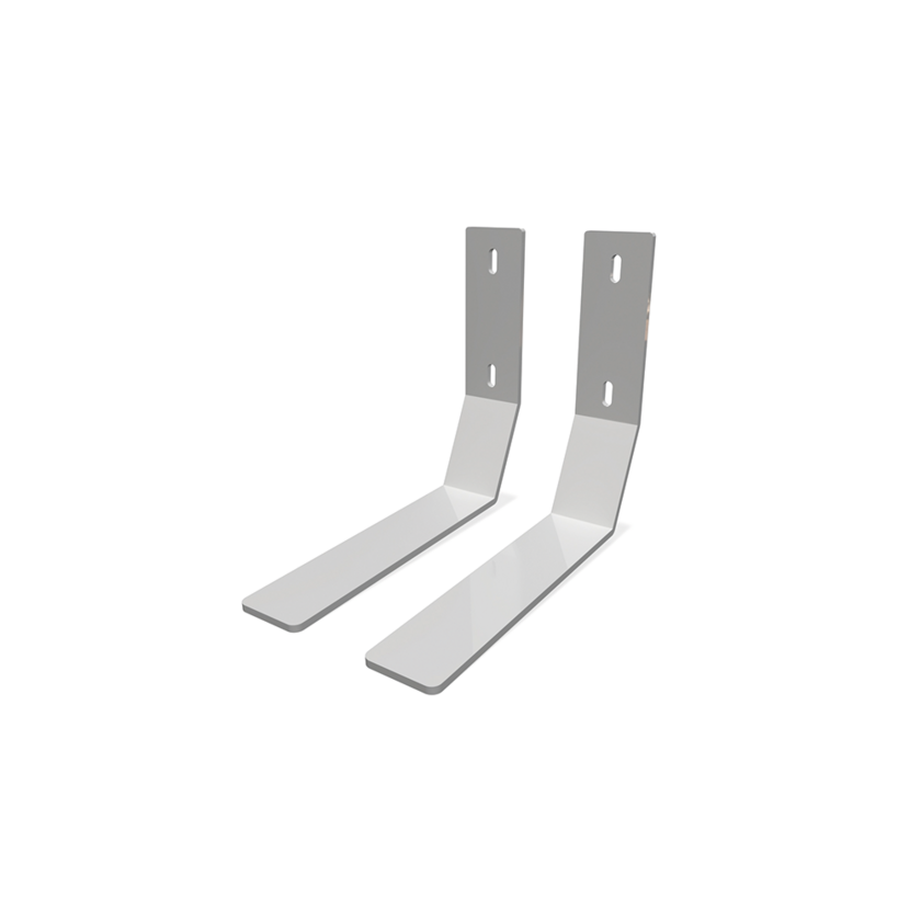 Skärmfot Selma/Alma silver 4-pack