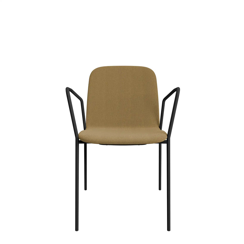 Lövhult karmstol Cura 62083/Svart stativ