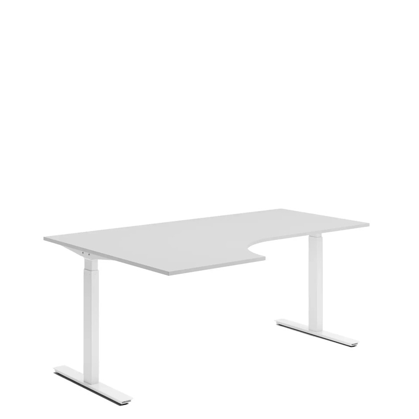 Ergofunk Smart 650 Vit 1800 X 1200 Vänster