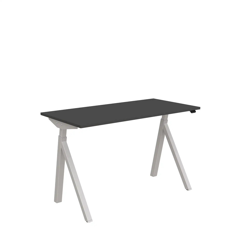 Ergofunk Mini Y - El 1200 x 600 mörkgrå/silver