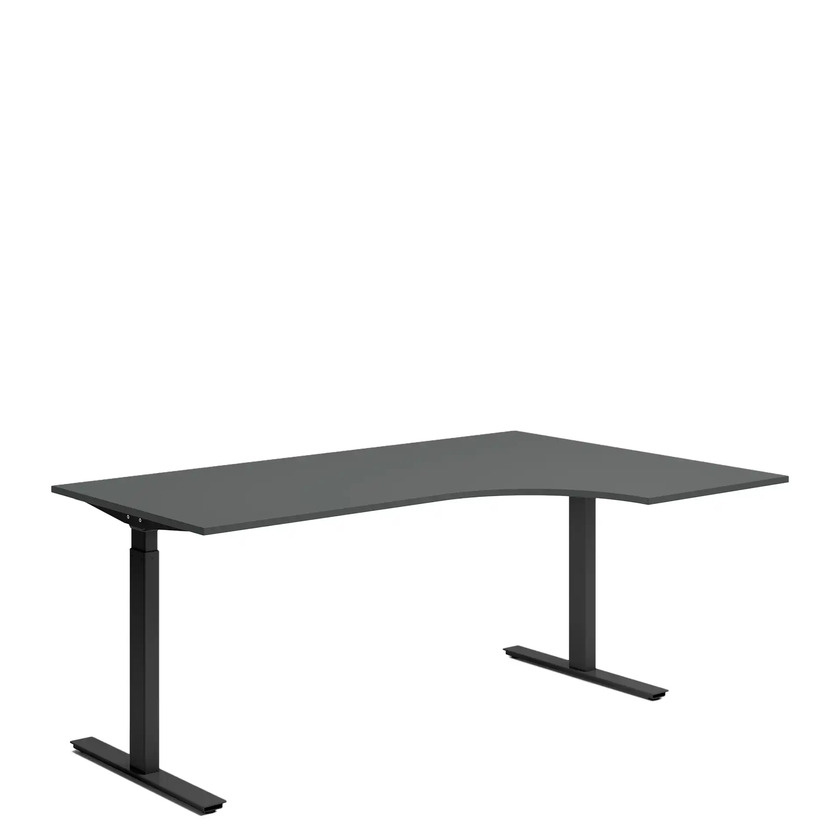Ergofunk Smart 650 Svart 1800 X 1200 Höger