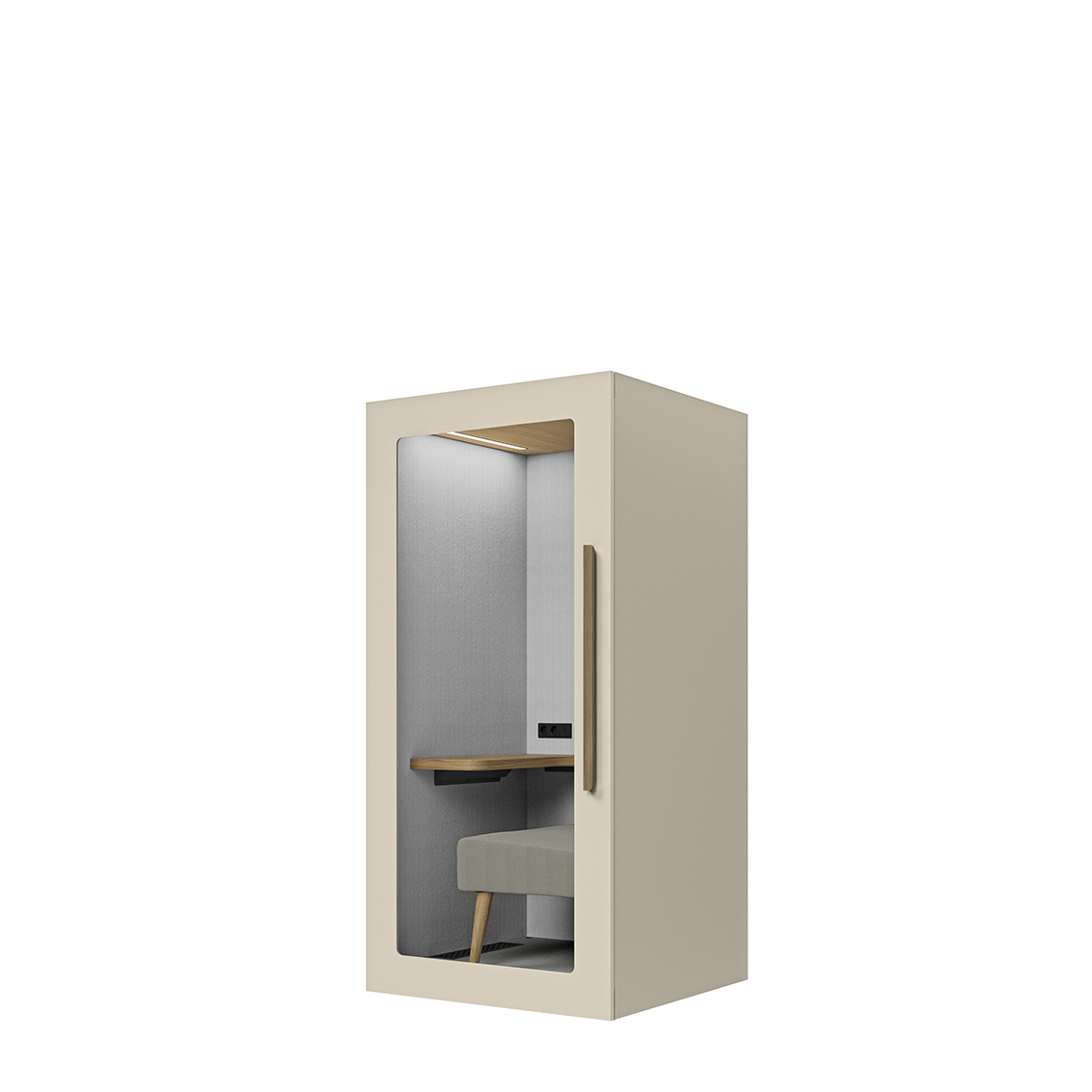 Lugnet Pod Fokus - Exteriör beige/Möbeltyg Cura 61259