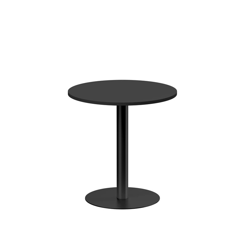 Cafébord pelarstativ Ø700 mm svart/svart