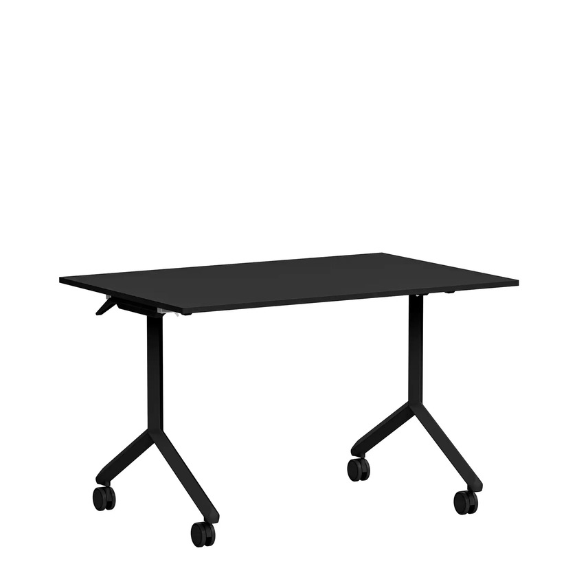 Fällbart bord Ergofunk Tilt 1200 x 800 svart/svart
