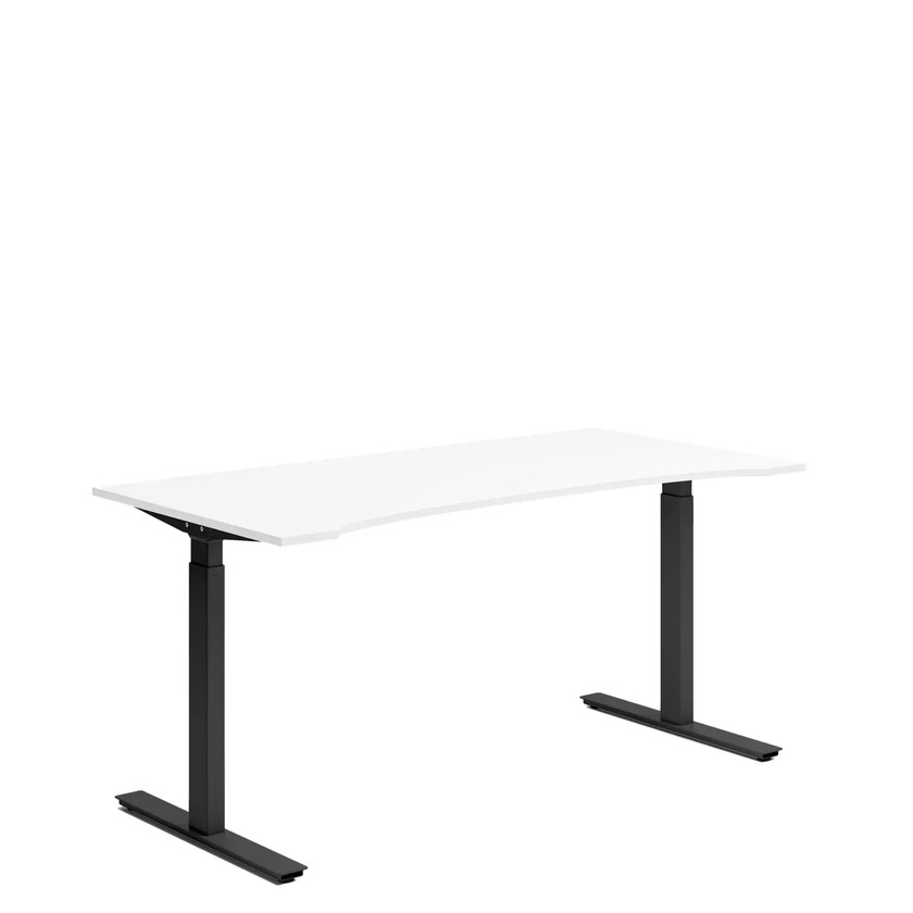 Ergofunk Smart 650 Svart 1600 X 800 med maguttag