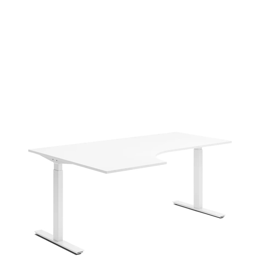 Ergofunk Smart 650 Vit 1800 X 1200 Vänster