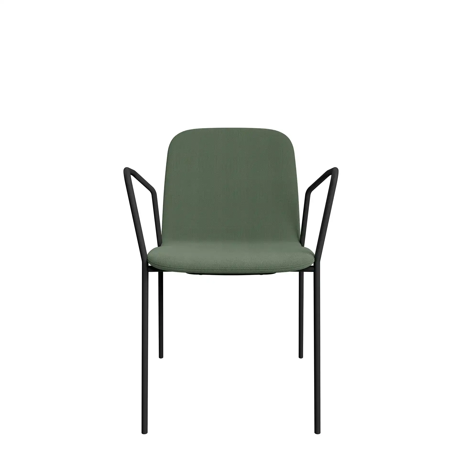 Lövhult karmstol Cura 68182/Svart stativ
