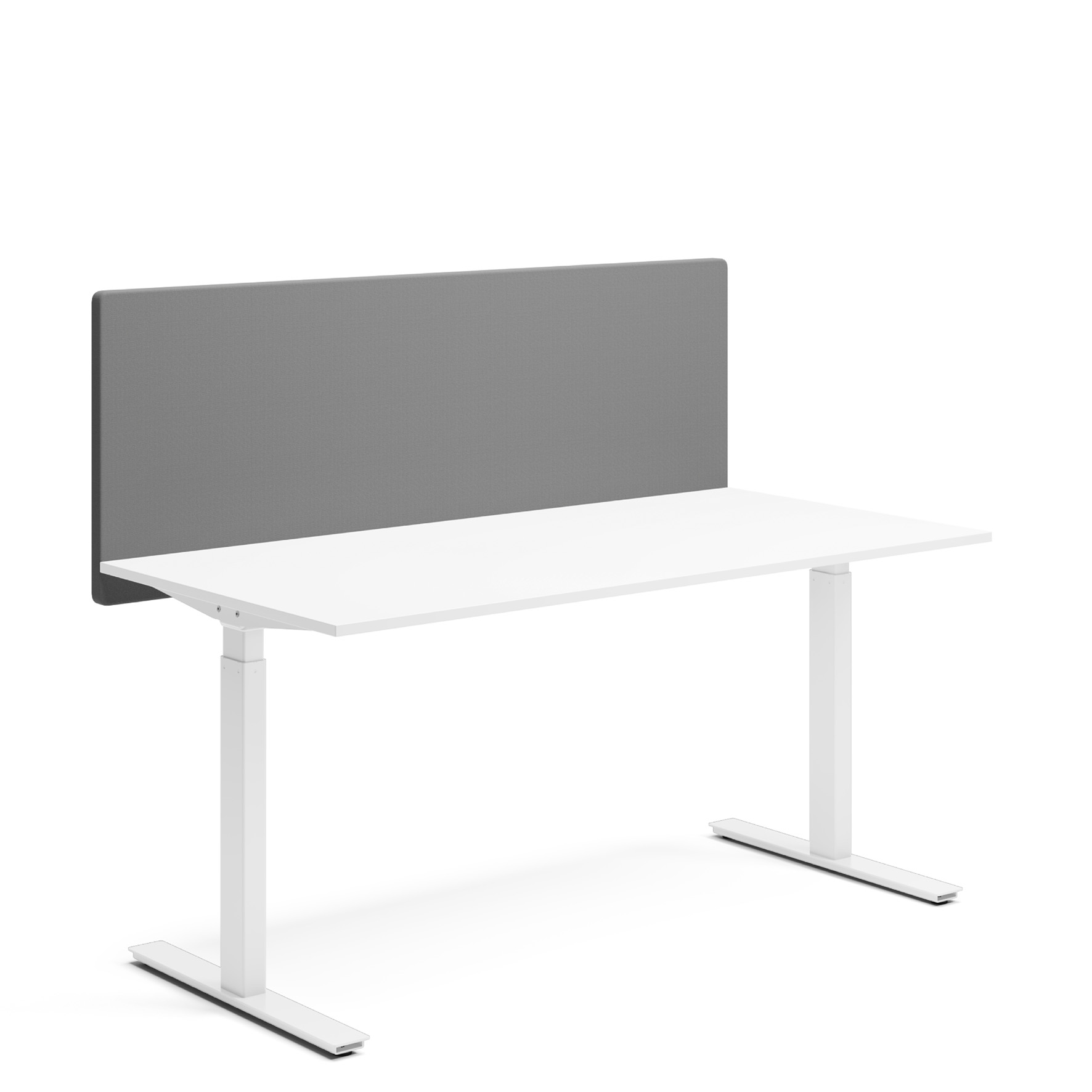 Bordsskärm Alma 1600x600 Xpress grå 60003