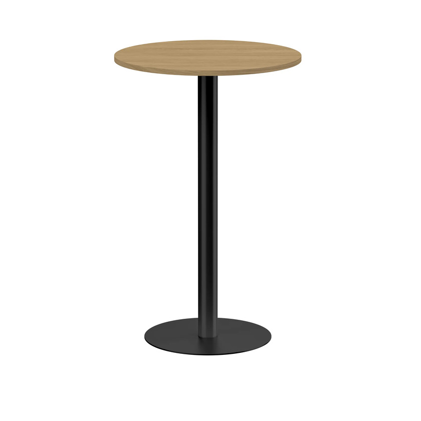Barbord/Ståbord Ø700 mm ek/svart