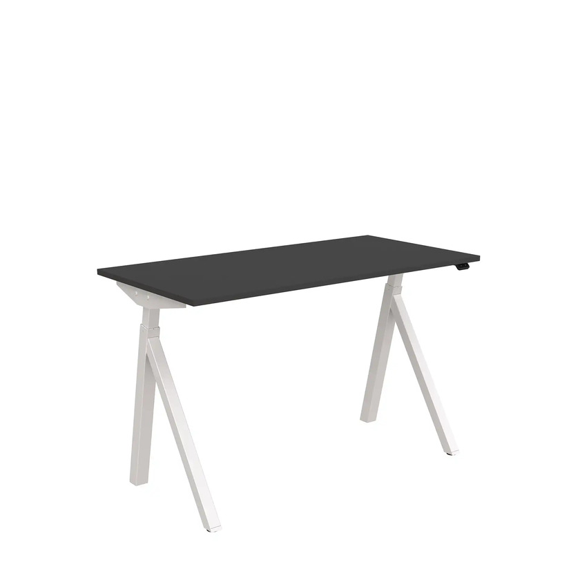 Ergofunk Mini Y - El 1200 x 600 mörkgrå/vit