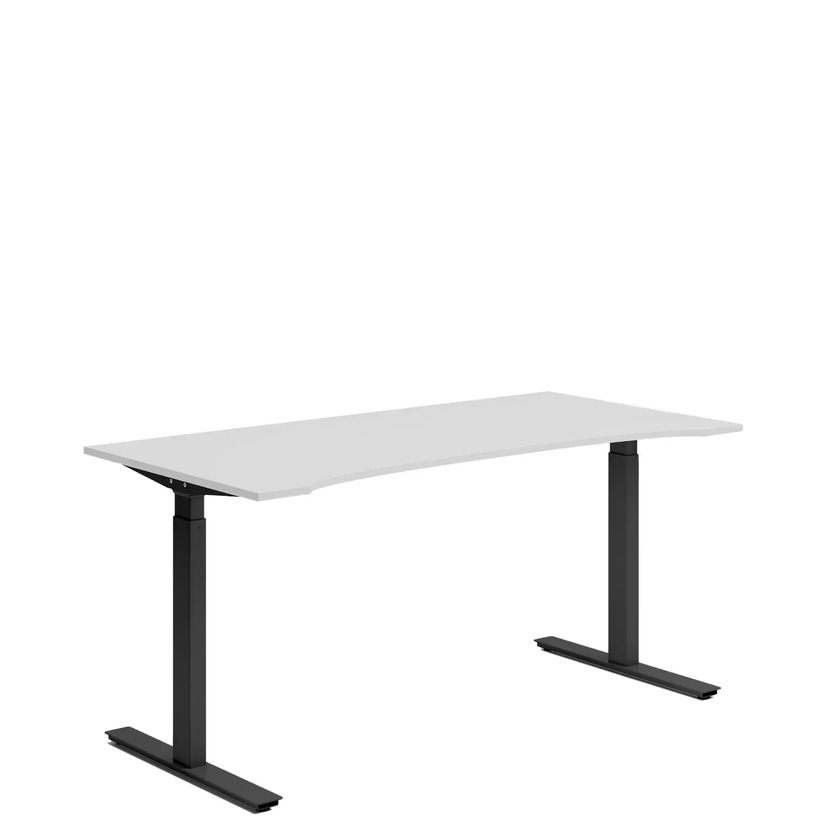 Ergofunk Smart 650 Svart 1600 X 800 med maguttag