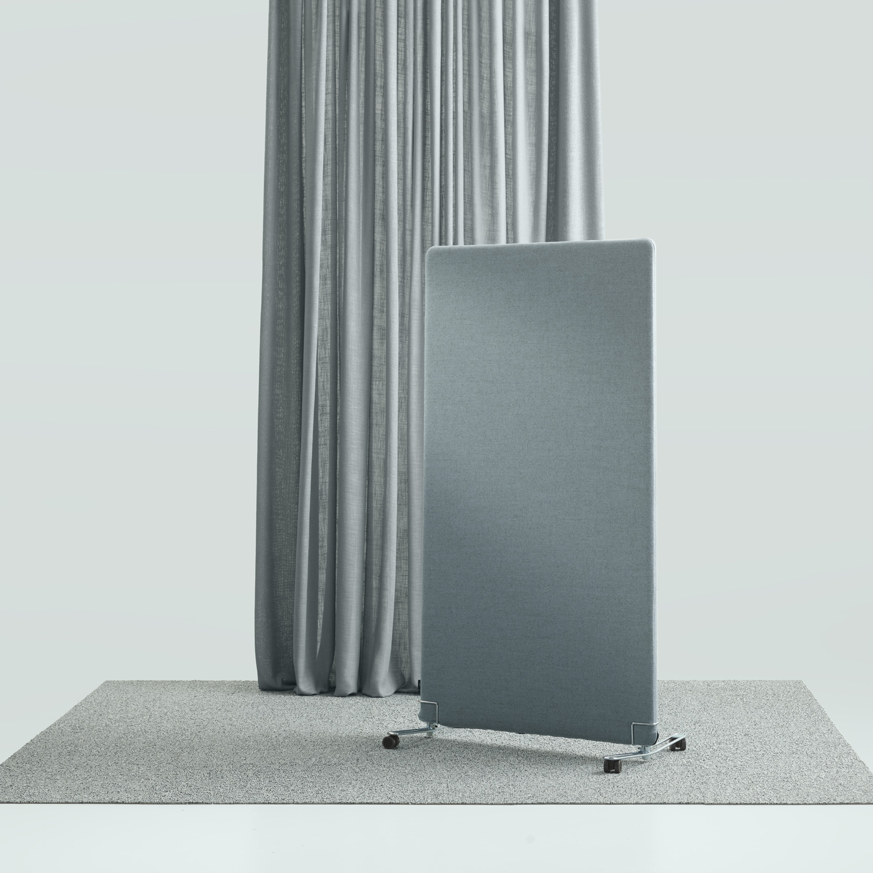 Golvskärm Selma 1200 X 1500 X 40 Grå 003 