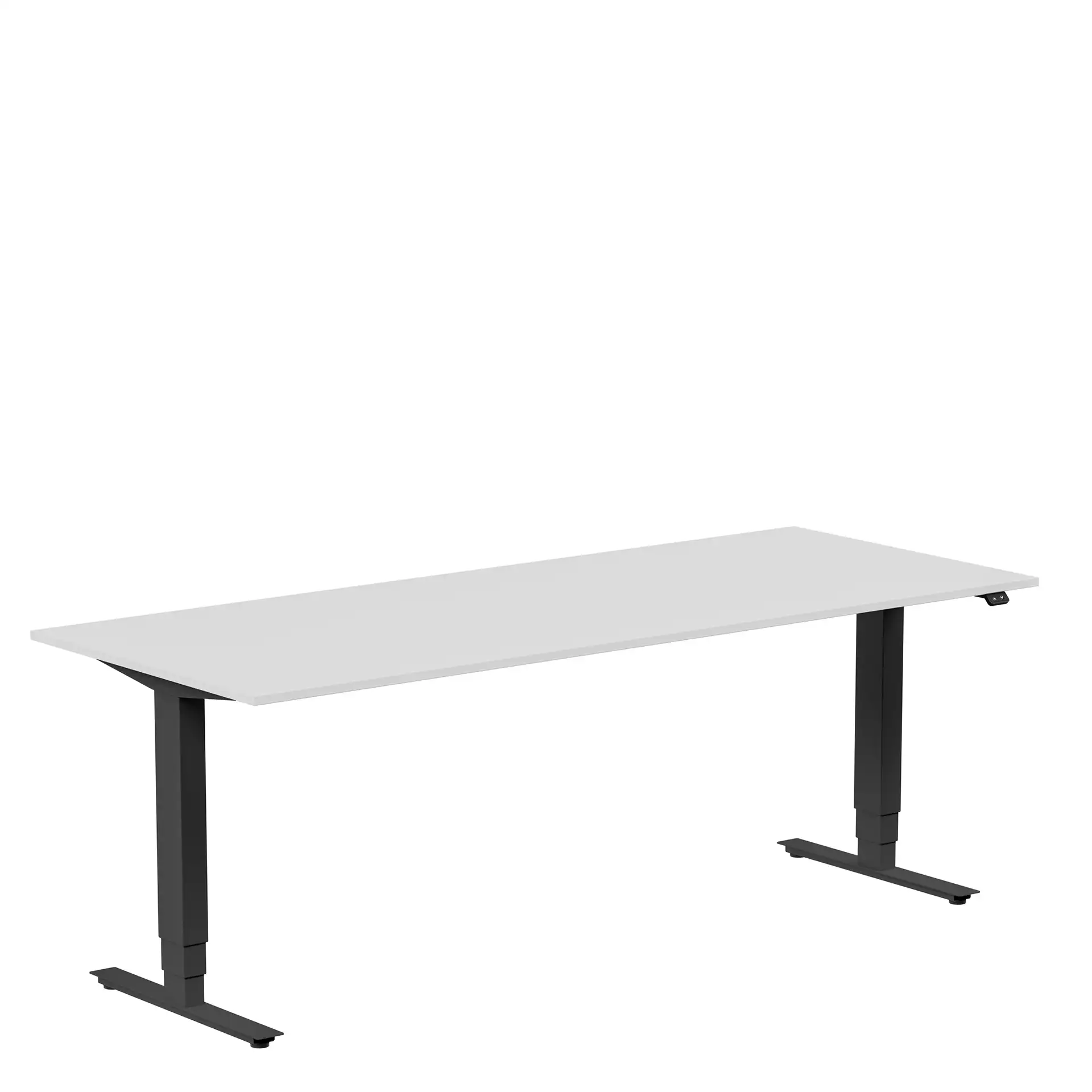 Ergofunk Max 2000 x 800 ljusgrå/svart