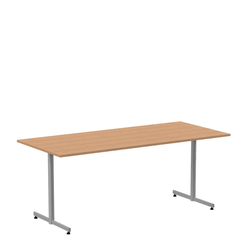 Lunchrumsbord 1800x800 bok/silver