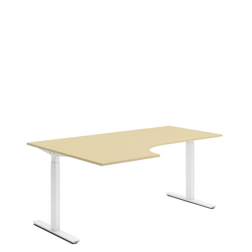 Ergofunk Smart 650 Vit 1800 X 1200 Vänster