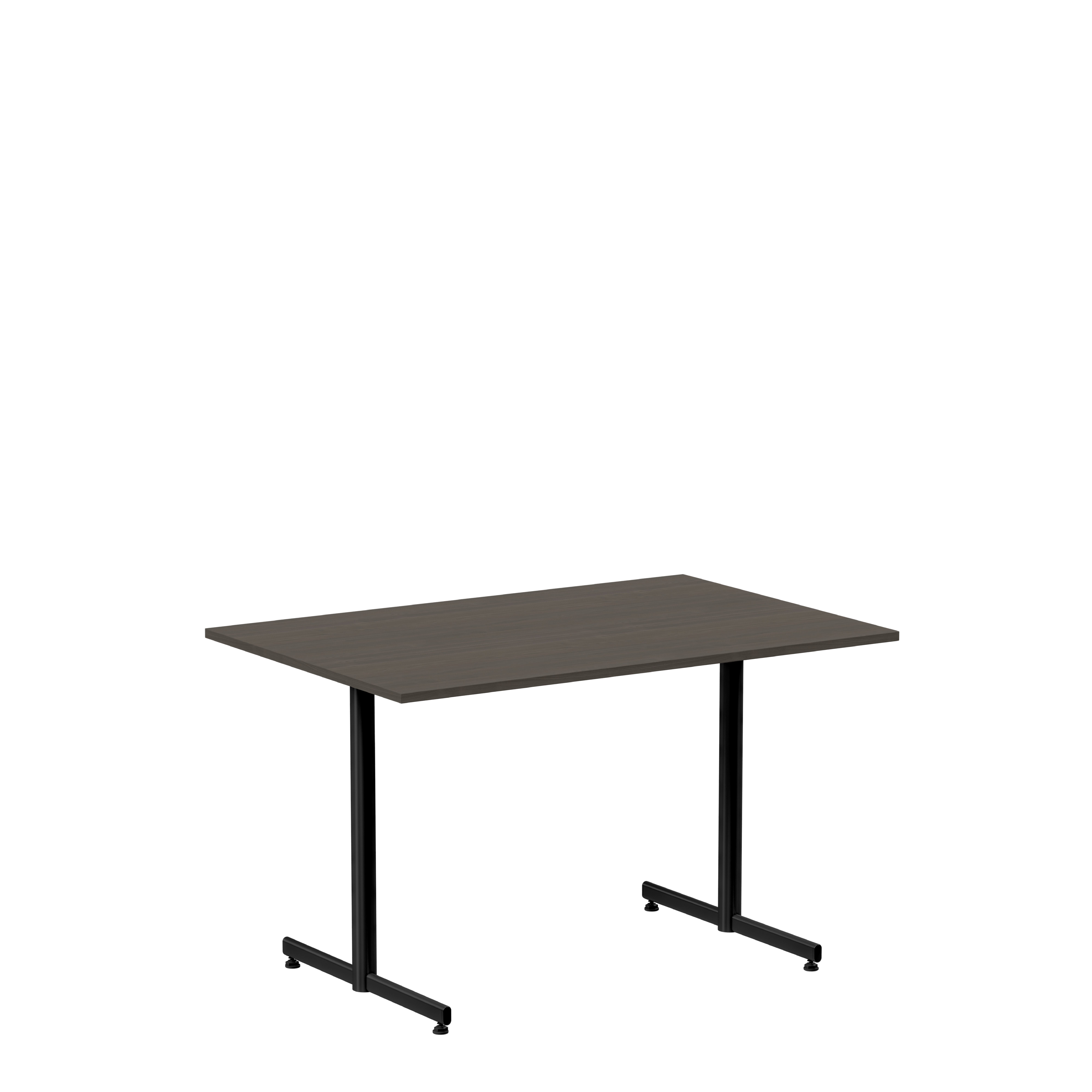 Lunchrumsbord 1200x800 mörklaserad ask/svart