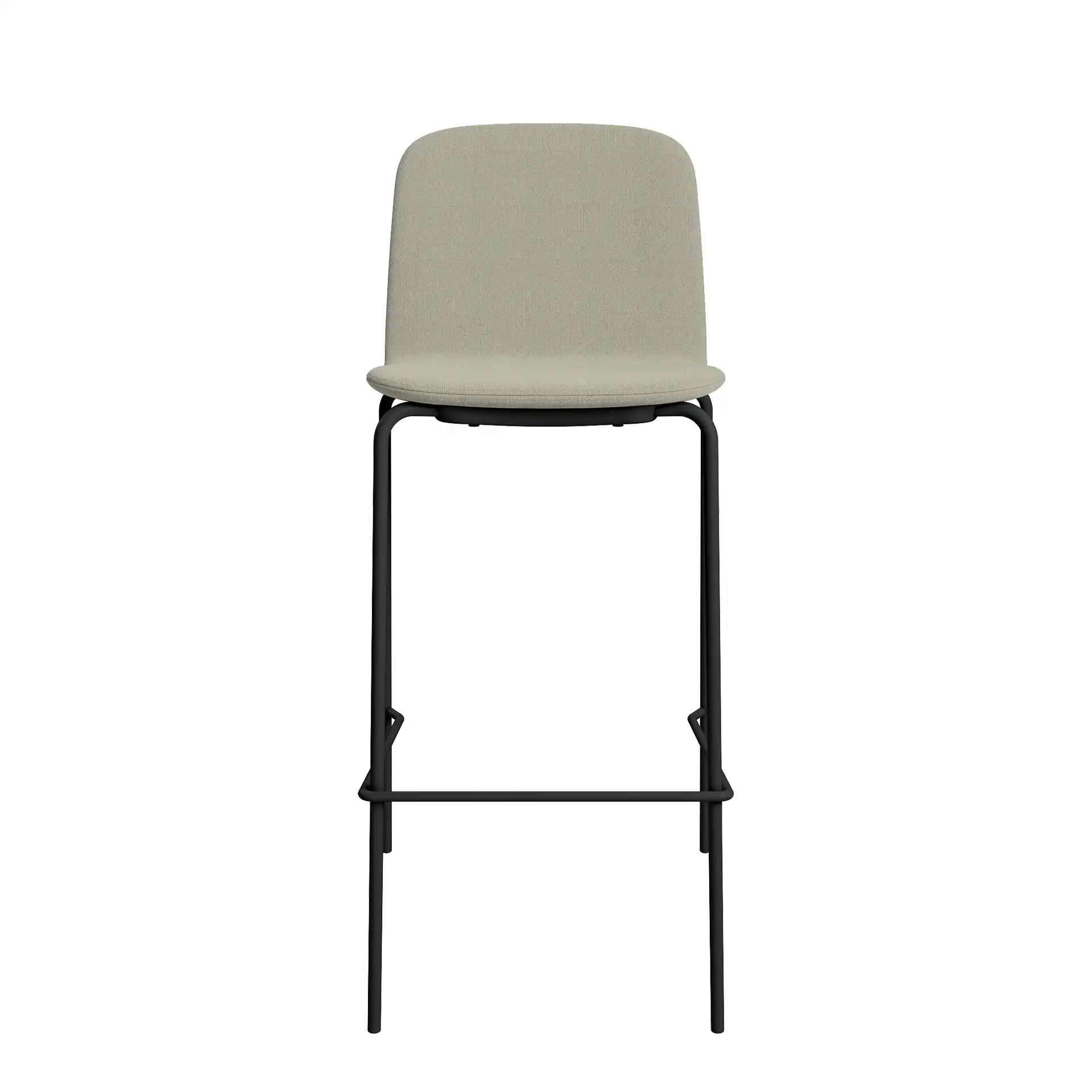 Lövhult barstol Cura 61232/Svart stativ