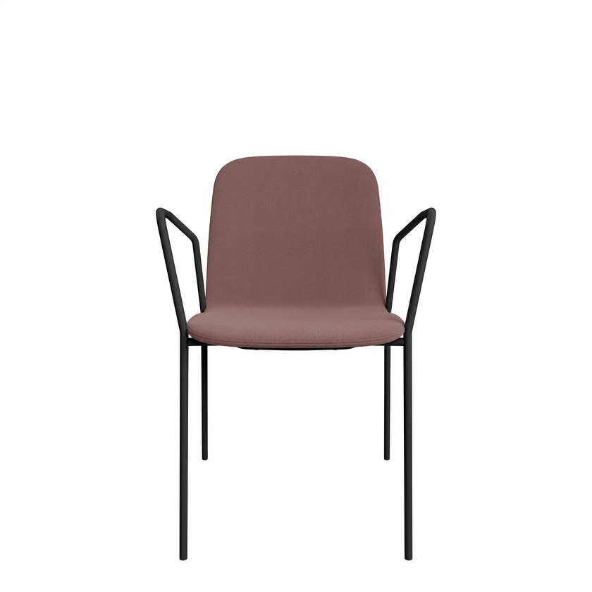 Lövhult karmstol Cura 64195/Svart stativ