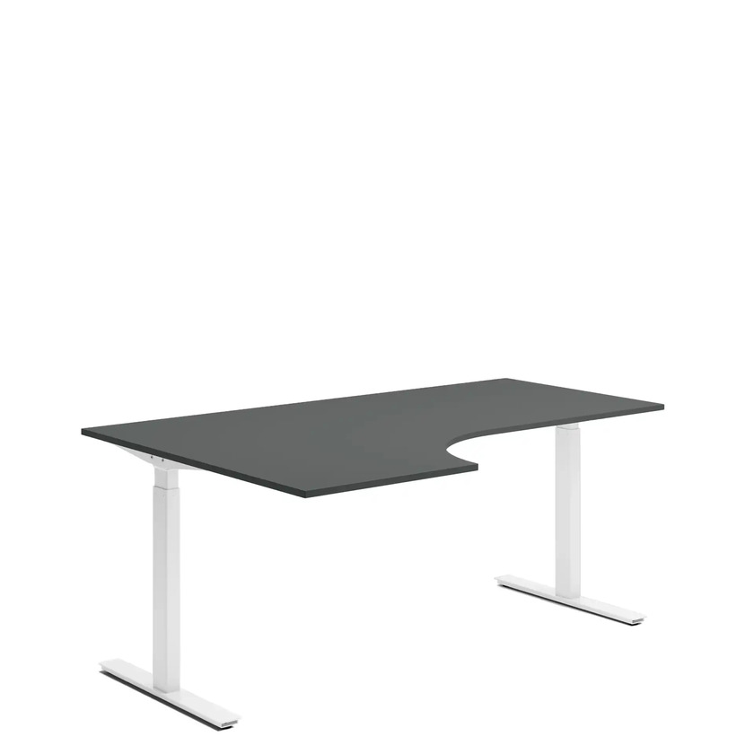 Ergofunk Smart 650 Vit 1800 X 1200 Vänster