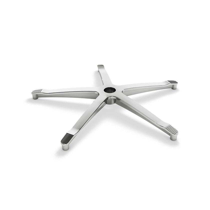 Fotkryss polerad aluminium - Höganäs, reservdel