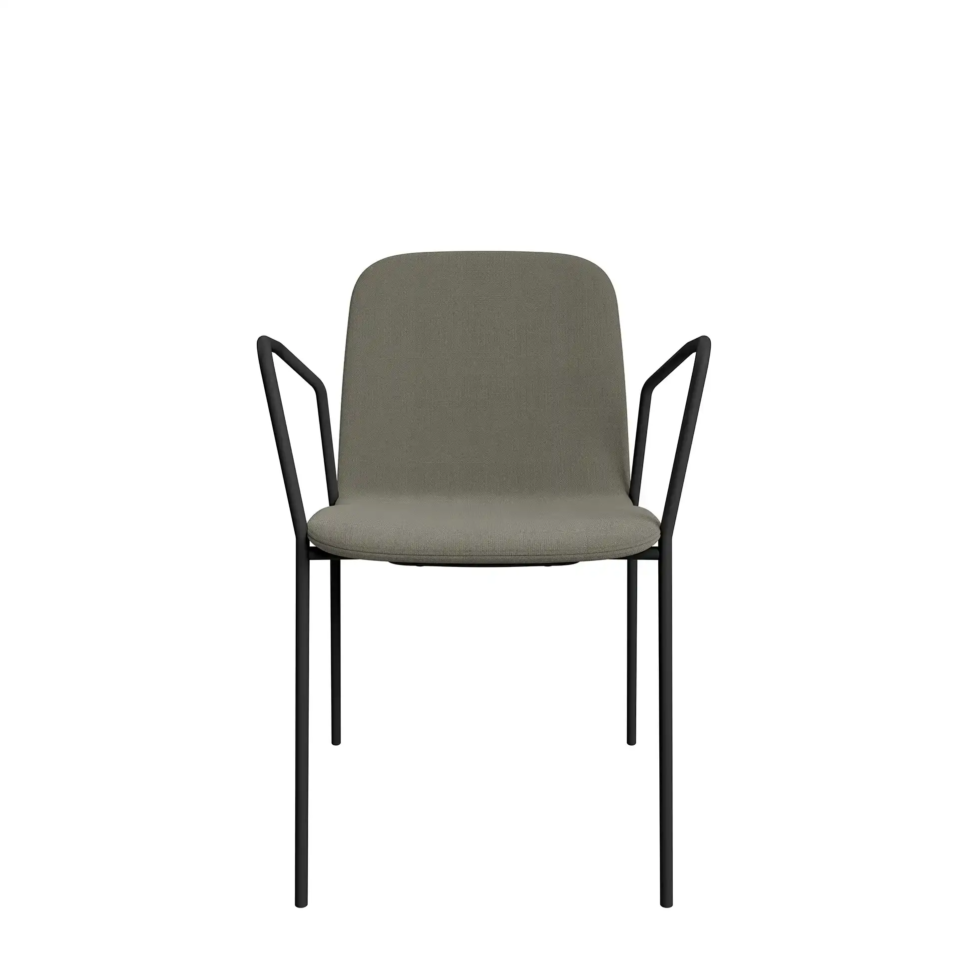 Lövhult karmstol Cura 60110/Svart stativ